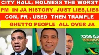 Download lagu CIRTY HALL: HOLNESS - THE WORST  PM IN JA HISTORY, JUST LIES,  CON, USED THEN TRAMPLE GHETTO PEOPLE mp3
