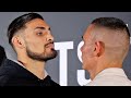CARLOS OCAMPO NOT INTIMIDATED BY TIM TSZYU; INTENSE FACE OFF ENSUES IN FIRST HEAD TO HEAD MEETING