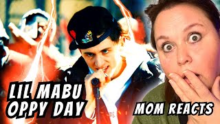 My MOM Reacts To Lil Mabu - OPPY DAY (Live Mic Performance)