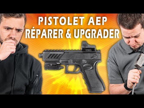 REPAIR & UPGRADE YOUR AEP PISTOL | Airsoft Tutorial 🛠️🟢