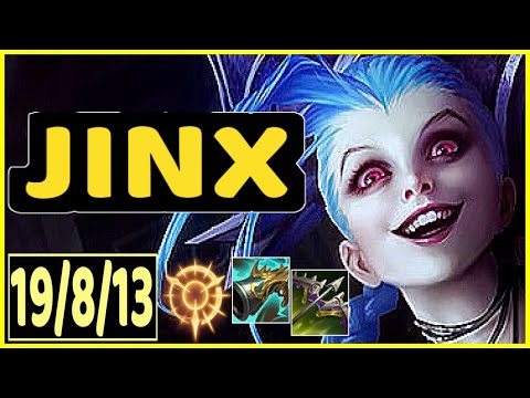 JINX VS SAMIRA - 19/8/13 KDA ADC GAMEPLAY
