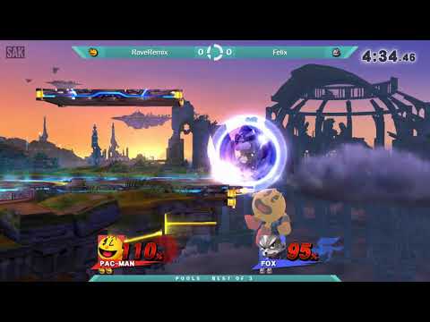 SOS 77 Pools - RaveRemix (Pac-Man) vs Felix (Fox)