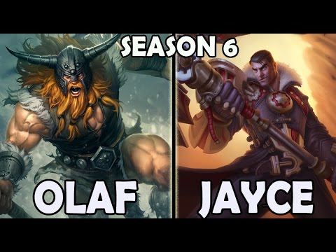 OLAF vs JAYCE TOP Ranked Challenger Korea