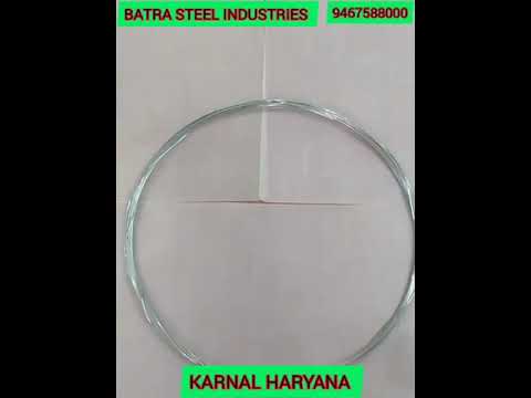 Steel wire for underground electric wiring