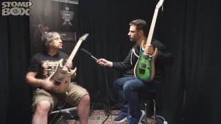 Video thumbnail for Ibanez RGDIX6MRW & RGDIX7MPB Iron Label 6 & 7 String Guitar Demos by StompboxTV