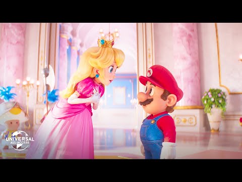 The Super Mario Bros Movie | Meeting Princess Peach | Extended Preview