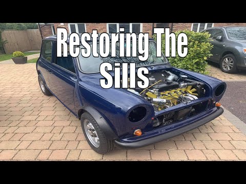 Sills Clean, Stone chip & Wax - Classic Mini Workshop Project Tardis Pt.47