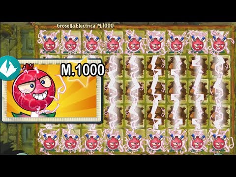 Plants vs Zombies 2 - Alv Super Grosella Electrica Level 1000