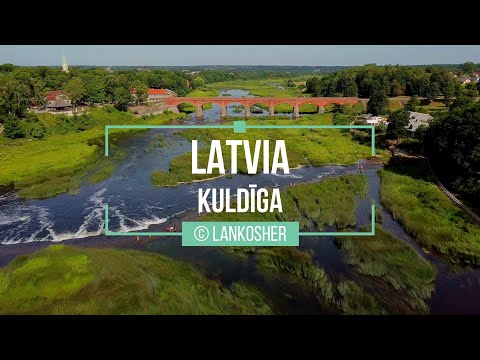 Kuldiga | Latvia | Drone Video | Film z Drona | 2020