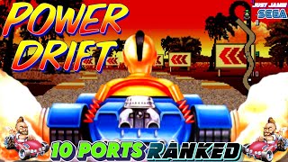 Which Version of Power Drift Did I Rank No.1? #powerdrift #sega #arcadegames 