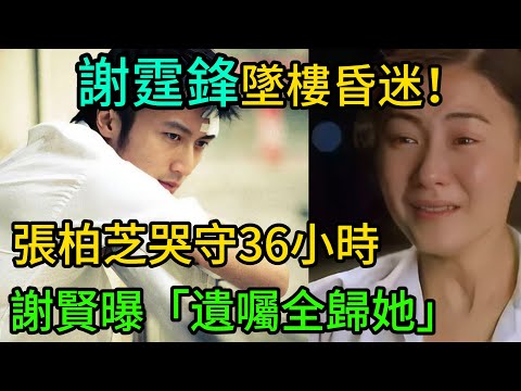謝霆鋒墜樓昏迷！張柏芝哭守36小時，謝賢曝「遺囑全歸她」，王菲氣炸決裂，李嫣護母怒甩巴掌！#謝霆鋒 #王菲