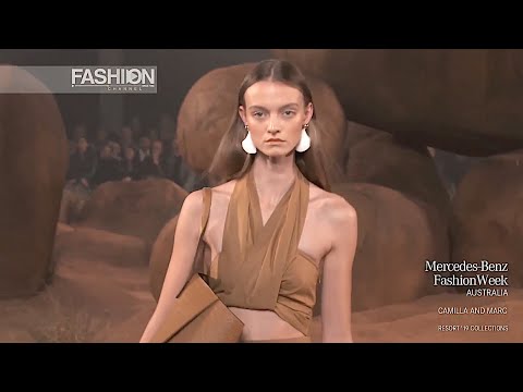 CAMILLA AND MARC Resort 2019 MBFW Australia - Fashion Channel