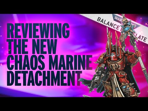 Chaos Space Marines Cabal of Chaos Detachment Review
