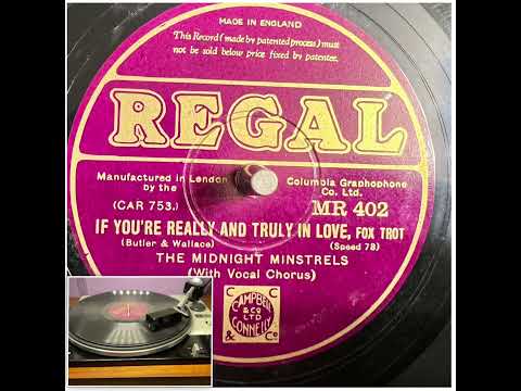 Debroy Somers Band: If You‘re Really And Truly In Love, London 14.08.1931 (Regal MR 402)