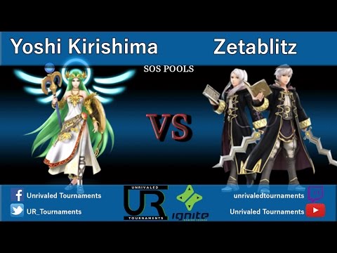 Southern Ohio Smash  SOS POOLS - Yoshi Kirishima (Palutena) vs Zetablitz (Robin)