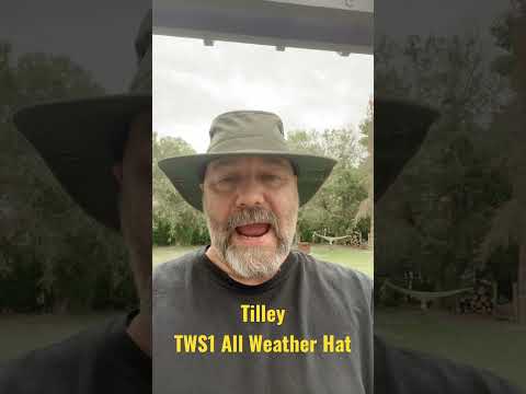 Finalmente consegui meu próprio chapéu Tilley, o TWS1 😆 A esposa ganhou isso no meu aniversário ❤️ #tilleyhat #tilley