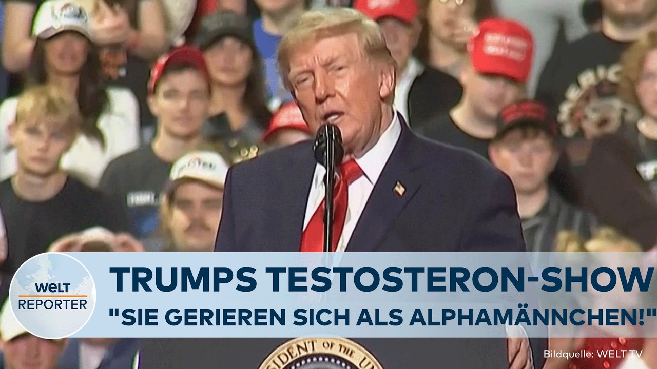 US-WAHLKAMPF: "Sie gerieren sich als Alphamännchen!" Trump und Demokraten protzen mit Männlichkeit!