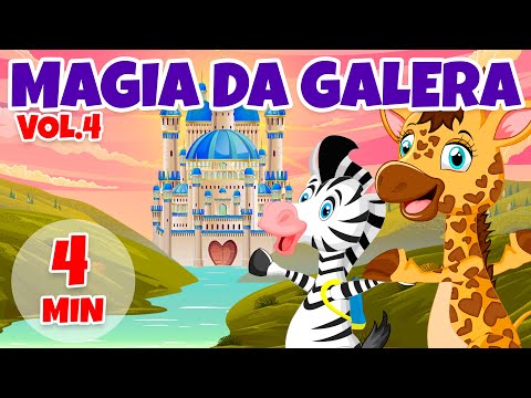 Magia da Galera Vol. 4 - Giramille 4 min | Desenho Animado Musical