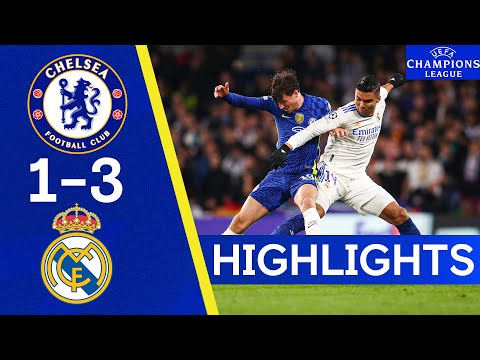Chelsea 1-3 Real Madrid | Champions Legue Highlights