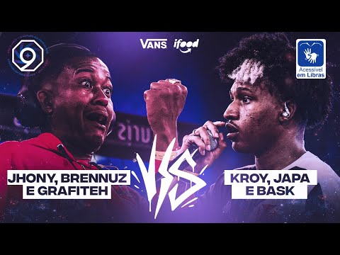 🔥PEGOU FOGO🔥 JHONY, BRENNUZ E GRAFITEH X KROY, BASK E JAPA | PRIMEIRA FASE | BDA 9 ANOS