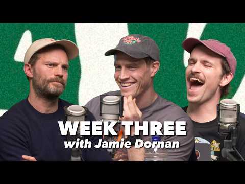 Jamie Dornan reacts to Ireland vs England - Hands Away with Trimble & Angelone