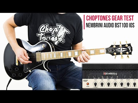 The smartest Soldano SLO100 ever! Nembrini Audio BST100 for iOS