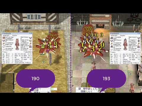 RagnarokGGT - Review ASPD 190 VS 193 in 15 Sec