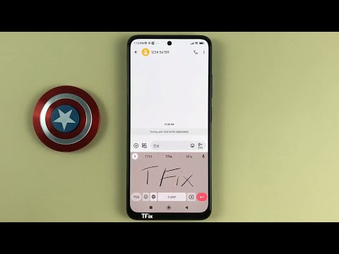 How to add handwriting keyboard on Xiaomi Redmi Note 11 Android 12
