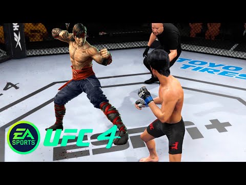 UFC4 Bruce Lee vs Evil Liu Kang EA Sports UFC 4 - Epic Fight