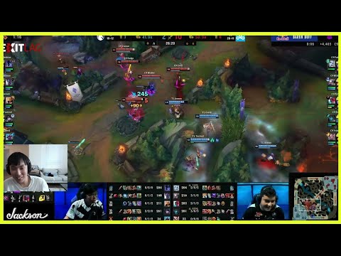 Doublelift, Meteos & Sneaky  React to Jensen Azir Bug