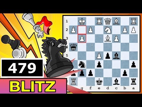 Blitz Chess #479: GM Dhoine vs. IM Bartholomew (Caro-Kann Defense)