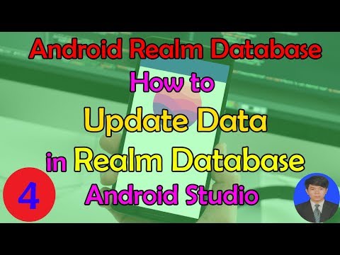 Android Realm Database Tutorial: #4 Update data in Realm Database Android Studio