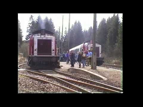 Endspurt für die 213 am Rennsteig im Frühjahr 1998: Teil 1 (Neufassung)
