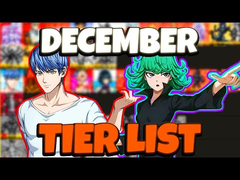 DECEMBER 2025 TIER LIST! | One Punch Man The Strongest South East Asia!