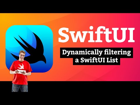 Dynamically filtering a SwiftUI List – Hot Prospects SwiftUI Tutorial 12/16 thumbnail