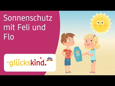 Sonnenschutz mit Feli und Flo