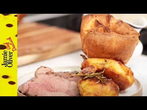 Wie man den perfekten Rinderbraten zubereitet | Jamie Oliver auf Deutsch