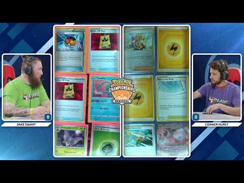 TCG Jake Ewart Vs Conner Hurst - 2024 Pokémon Peoria Regional Championships Swiss R4