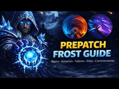 Midnight Prepatch Frost Mage Guide for Spellslinger & Frostfire | ST & AOE Rotations, Talents, Stats