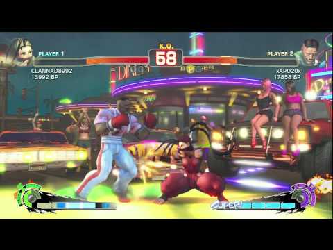 SSF4: CLANNAD (Ibuki) VS APO (Dudley)