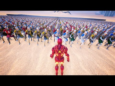 Iron Man vs 40,000 Medieval Army | Ultimate Epic Battle Simulator | UEBS