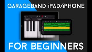 Video thumbnail for GarageBand iPad/iPhone Tutorial For Brand New Beginners! // How To Make A Song In GarageBand iOS by Dean Davis