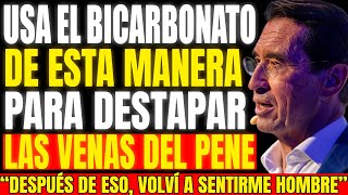 Use bicarbonato de sodio así para mejorar la circulación y la intimidad después de los 60 Mario Puig