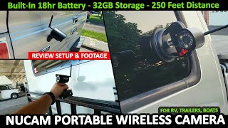 Best Backup Camera for RV Trailers - Nunet Wireless Camera with 32GB Night Vision Review