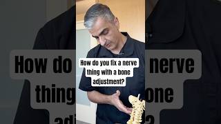 How do you fix a “nerve thing” with a bone adjustment? #drrahim #shorts