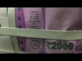 2000 Rupees New Note RBI Printed