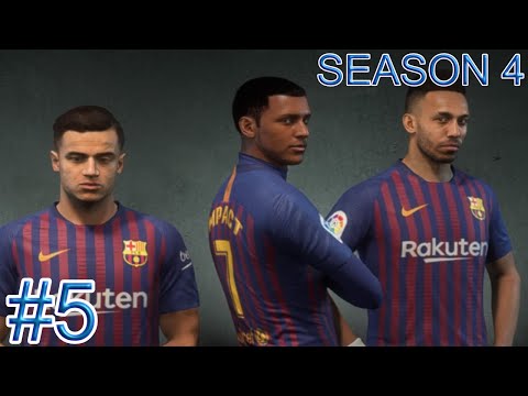FIFA 19 Player Career BARCELONA Season 4 Episode 5 vs PSG & SEVILLA