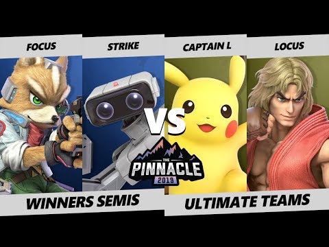 Pinnacle 2019 SSBU - Focus & Strike Vs. Captain L & Locus - Smash Ultimate Tournament Winners Semis