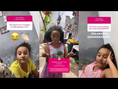 CONSELHOS DA TITIA RAYON 😂 *destaques* - Stories Yarley Ara e Titia Rayon