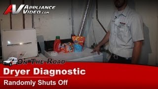 Whirlpool Dryer Repair: Randomly Shuts Off - Motor